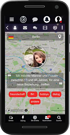 Standort des Live-Chat-Mitglieds