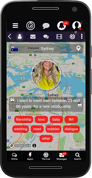 Live Chat member location