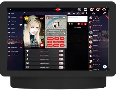 Meet on PC on the Live Chat application