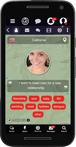 Live Chat member location