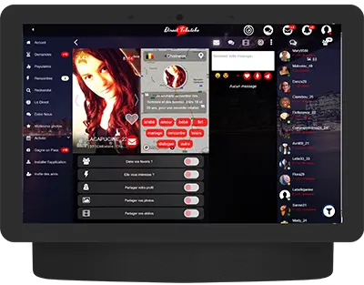 Faites des rencontres sur PC sur l'application Direct Tchatche