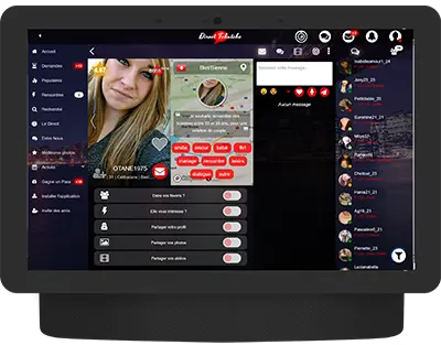 Faites des rencontres sur PC sur l'application Direct Tchatche