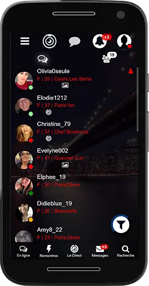 Messenger Direct Tchatche
