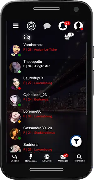 Messenger Direct Tchatche